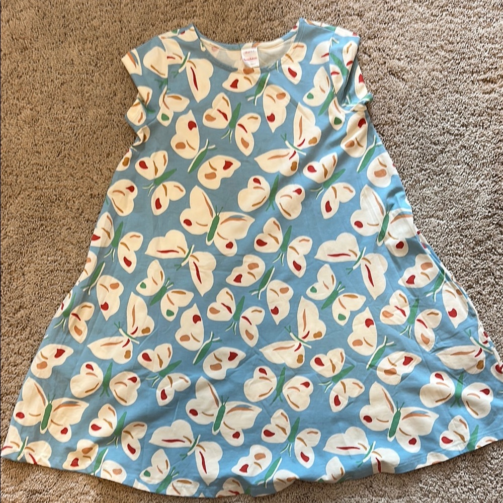 Hanna Andersson Butterfly Dress with pockets